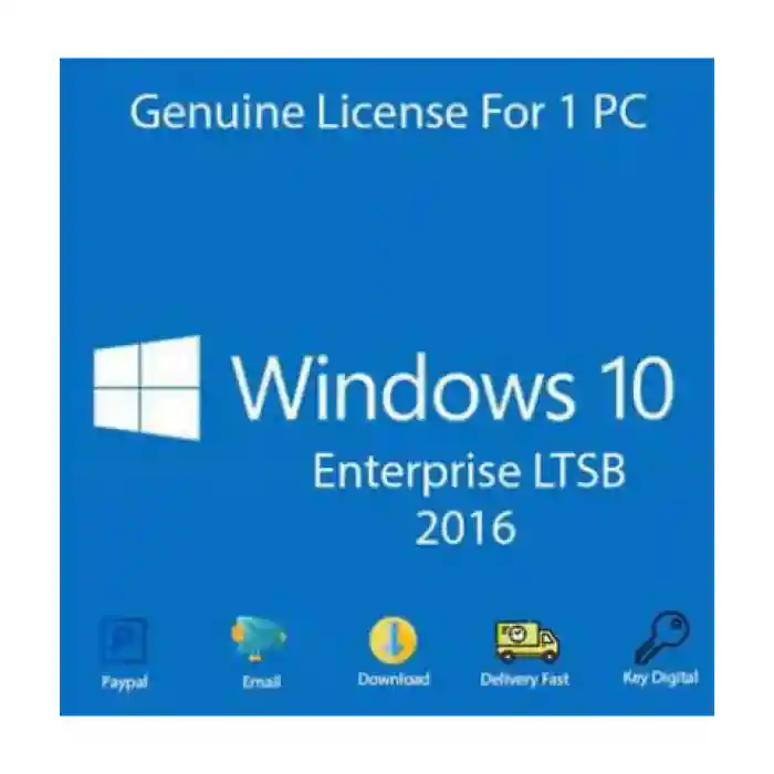 Windows 10 Enterprise 2016 LTSB Dijital Lisans BİREYSEL KURUMSAL