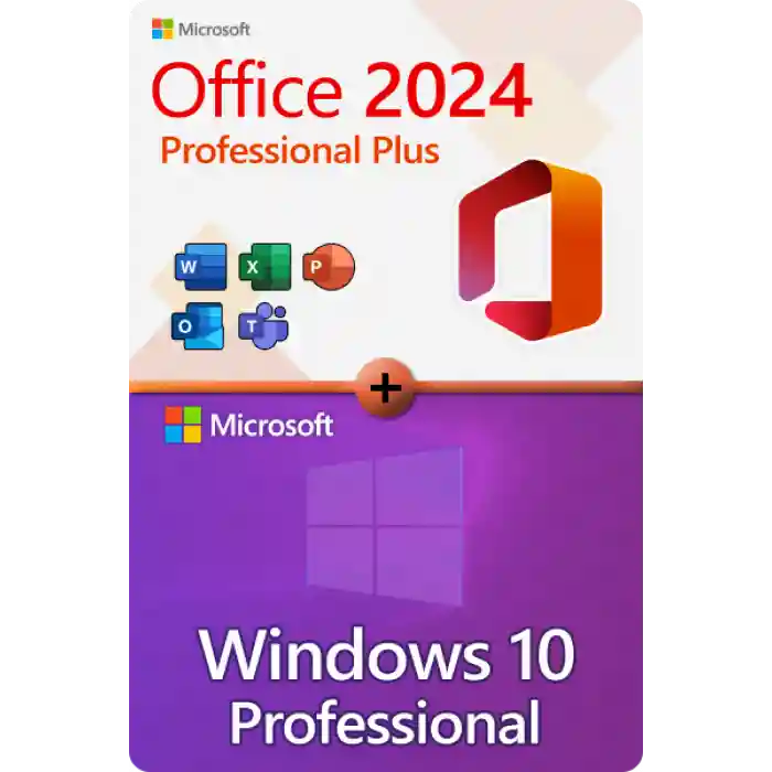 Windows 10 Pro & Office 2024 Dijital Lisans Key